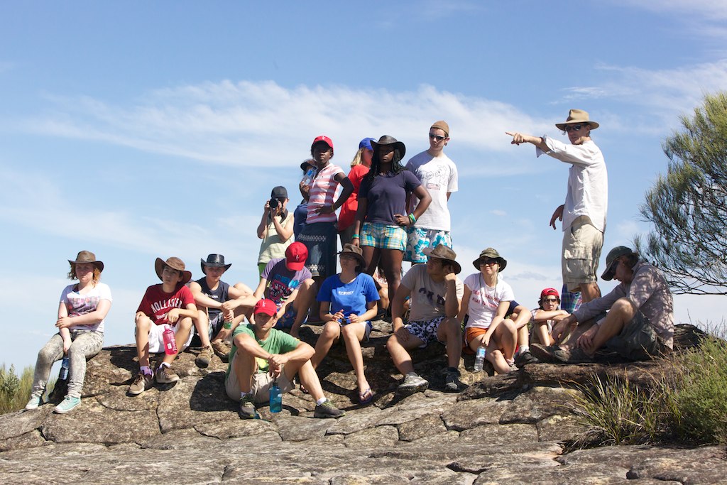 THINK Global School students experience the Blue Mountains