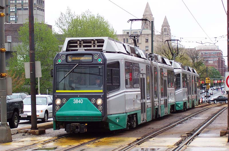 Claustrophobic? Boston's Green Line runs above ground.