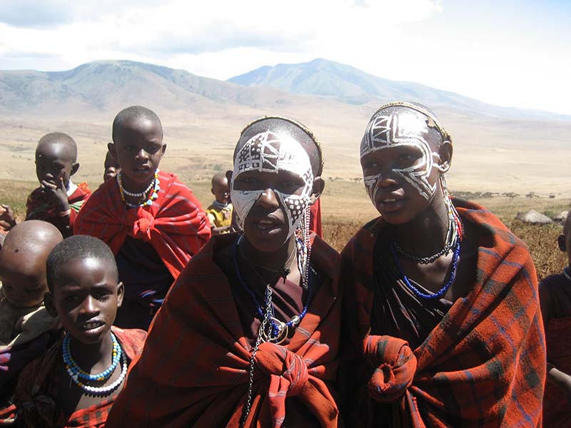 Members of the Chagga tribe